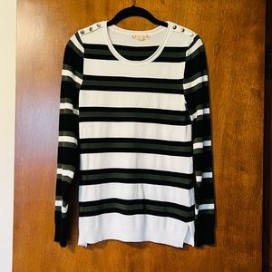 It’s Our Time Long Sleeve Striped Sweater